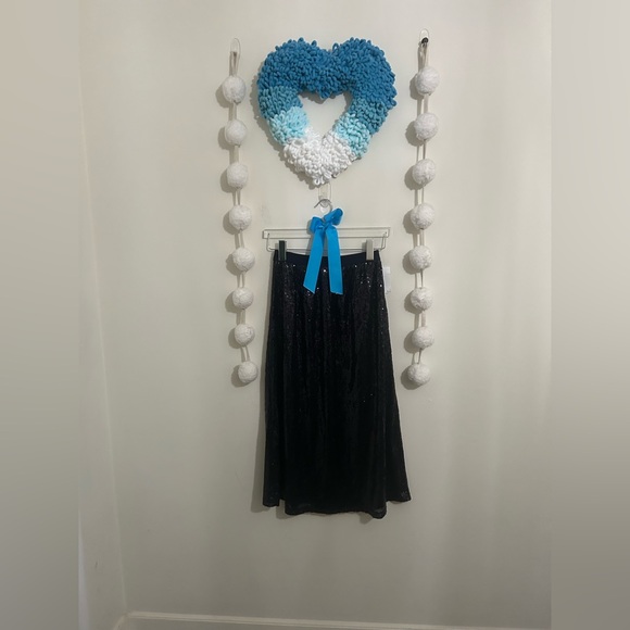 DR2 By Daniel Rainn Sequin Midi Skirt NWT! - Picture 9 of 9